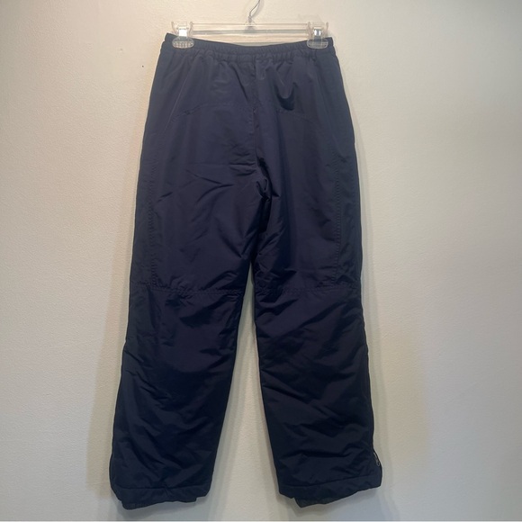 Lands End Youth Squall Grow-A-Longs Ski Snow Pants Blue Sz 12 Flex Knee Zip Leg - Picture 7 of 12